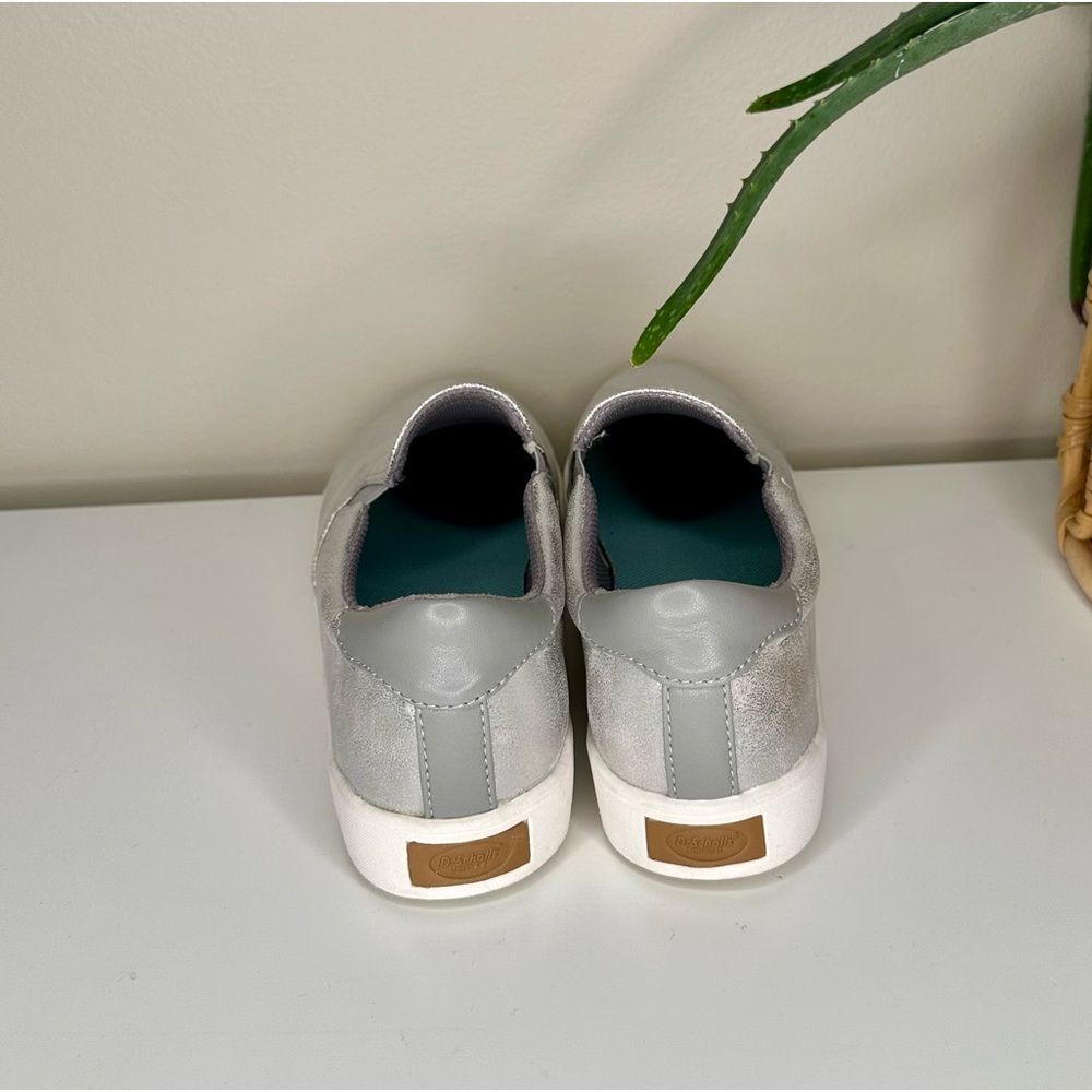 Dr. Scholl’s Madison Party Metallic Silver Slip-On Sneakers Women’s 7.5M - Picture 4 of 9